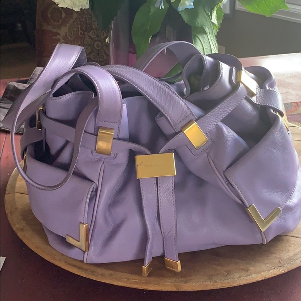 Michael Kors lavender handbag